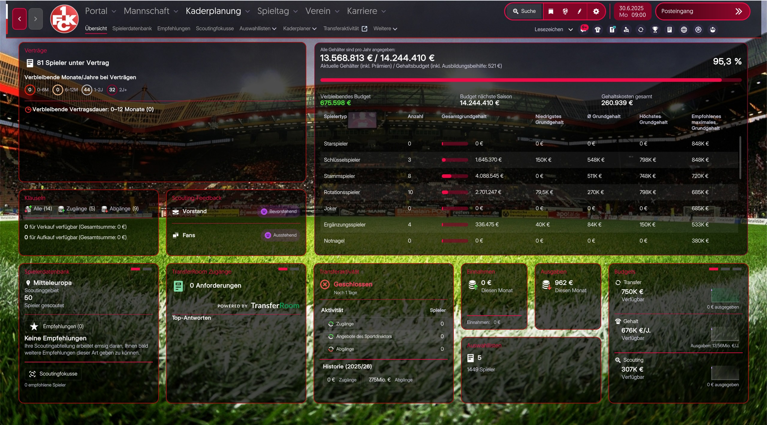 Die roten Teufel — FM Skin Builder