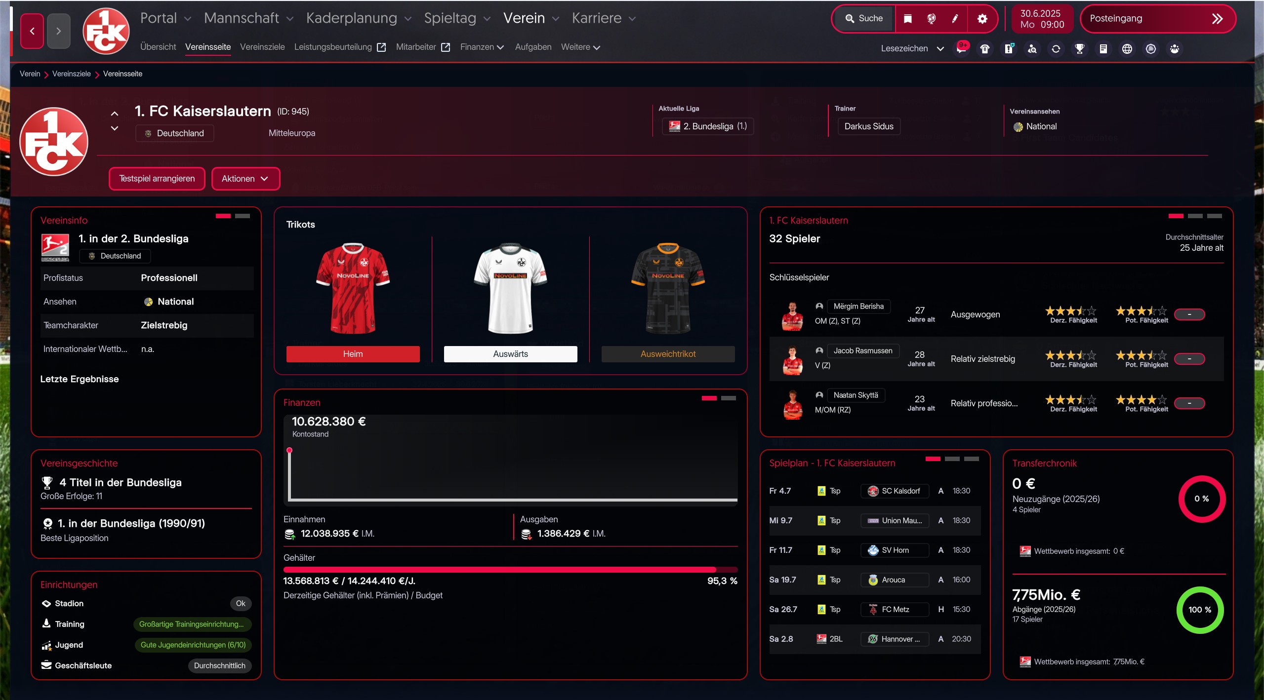 Die roten Teufel — FM Skin Builder