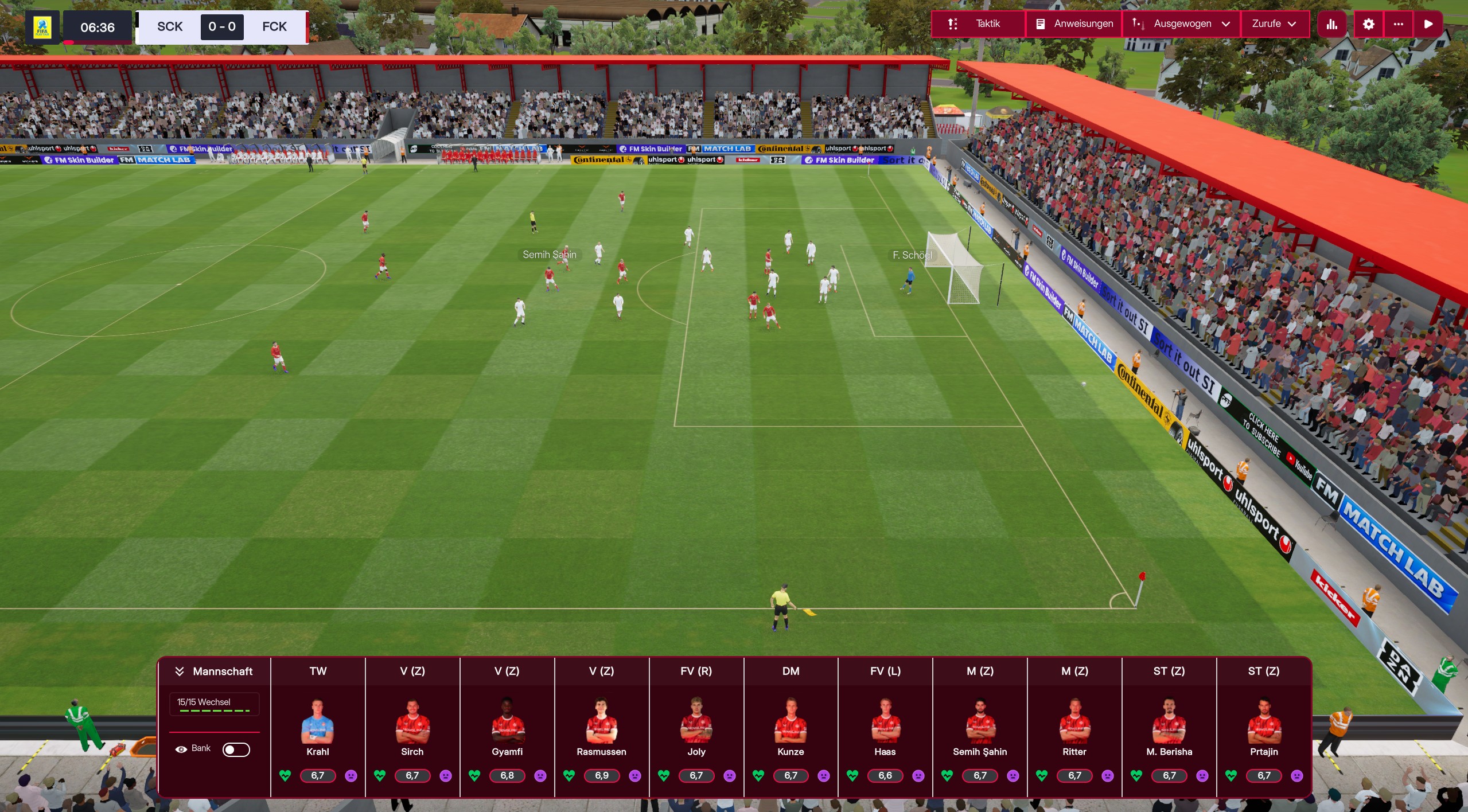 Die roten Teufel — FM Skin Builder